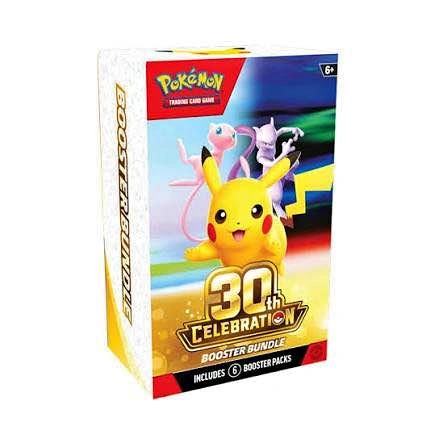 Pokemon TCG 30th Celebration Booster Bundle