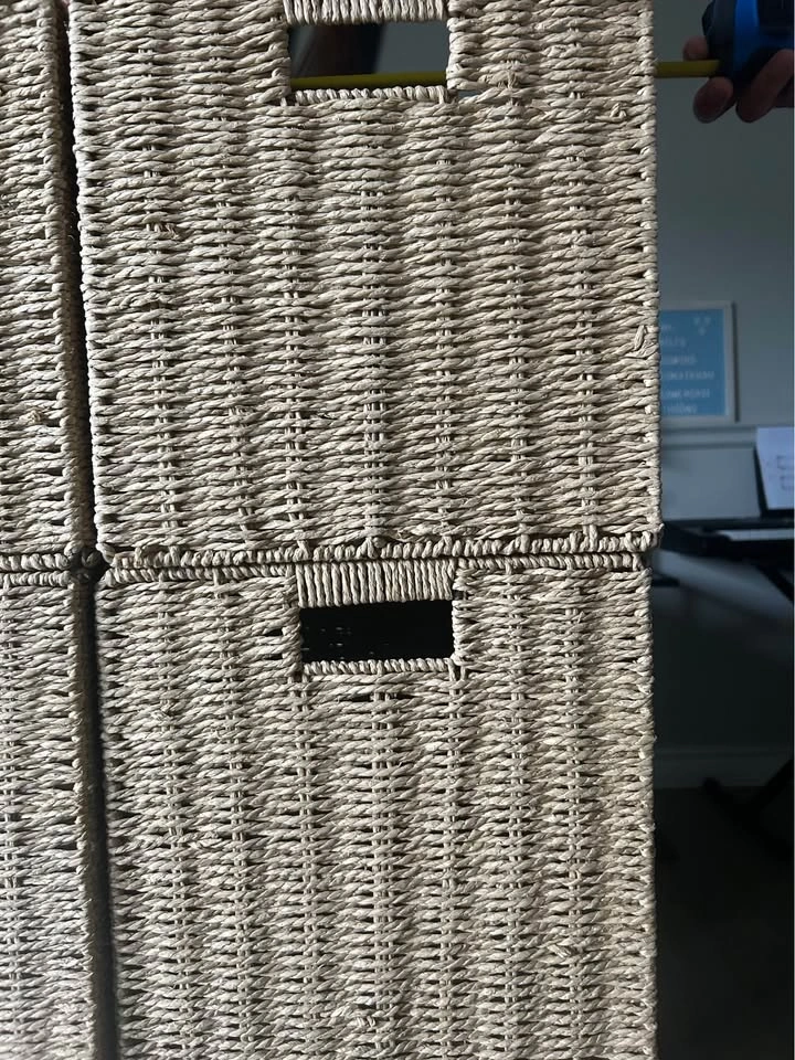Set of 5 wicker baskets - photo 4