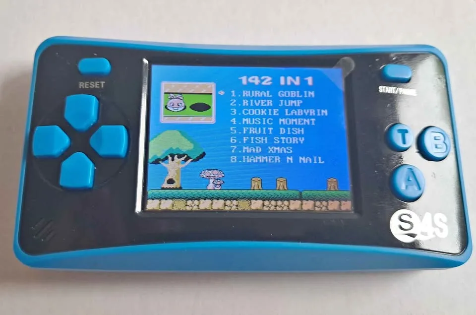 142 in 1 mini portable handheld game thumbnail