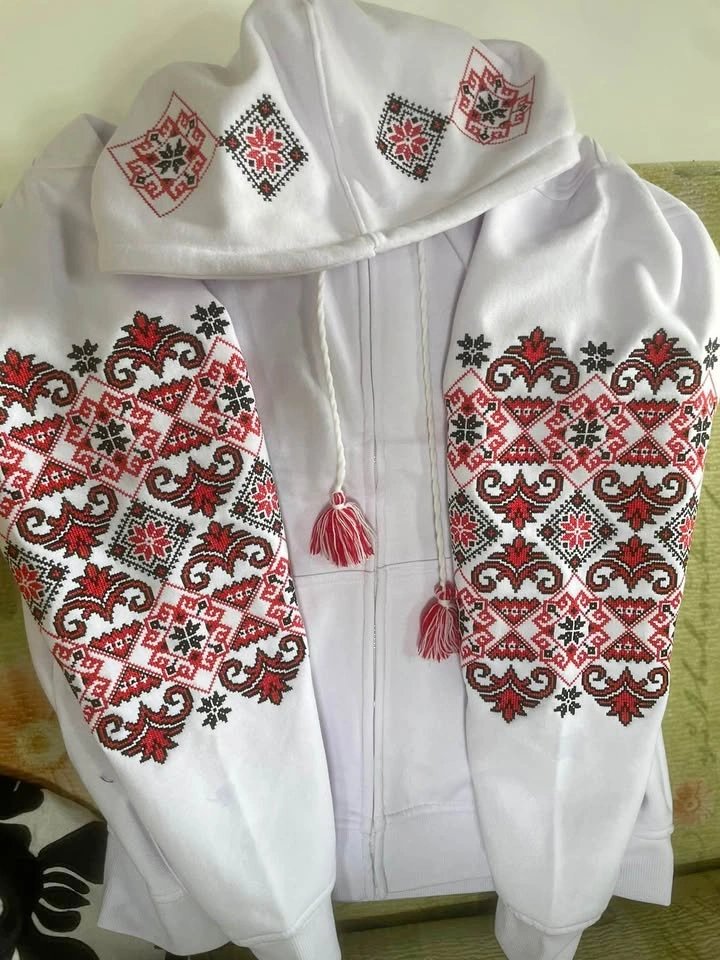 Ukrainian embroidered hoodie