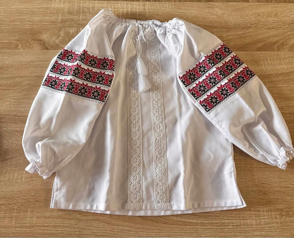 Children's Ukrainian Embroidered Vyshyvanka Blouses
