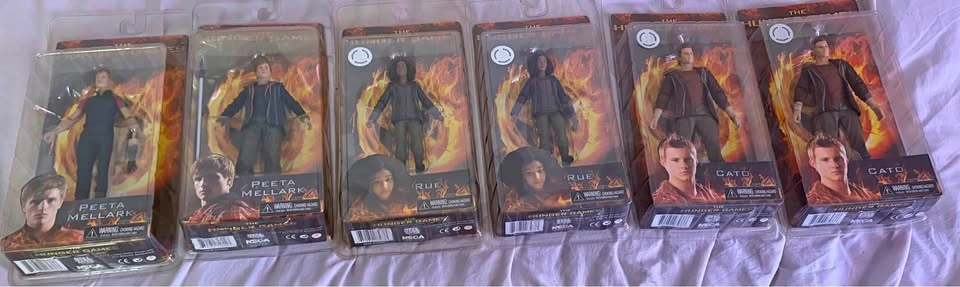 NECA The Hunger Games 7-inch Action Figures from 2012