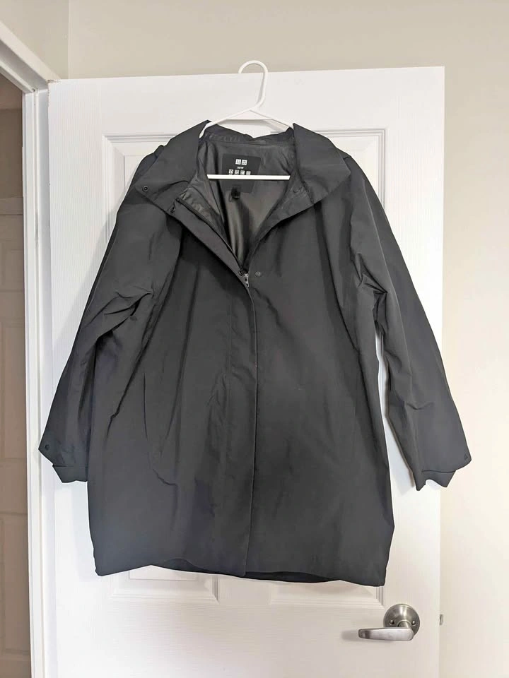 Uniqlo Blocktech jacket PLUS Size XS Black