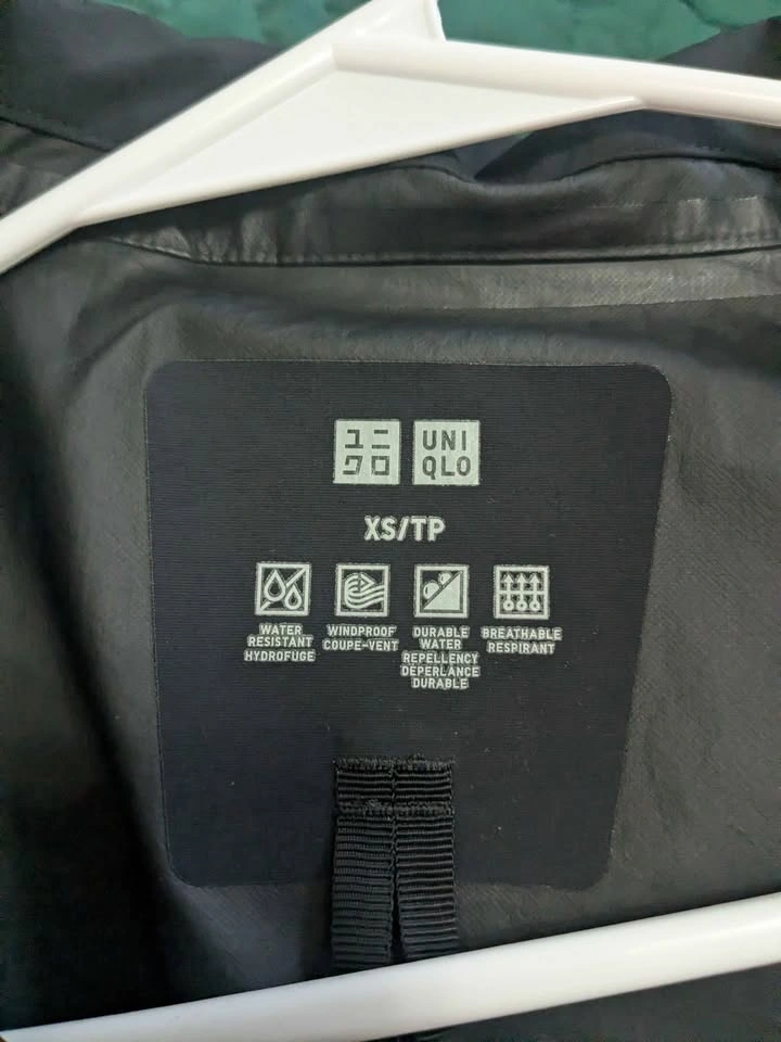 Uniqlo Blocktech jacket PLUS Size XS Black - photo 2