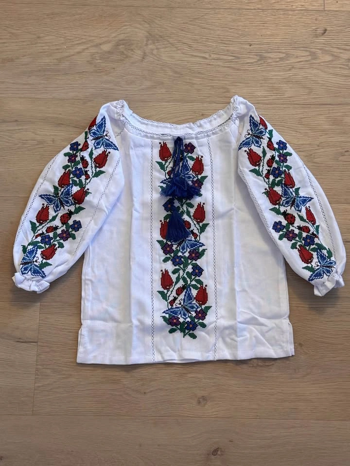 Children's Ukrainian Embroidered Vyshyvanka Blouses - photo 2