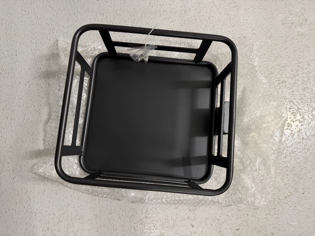 Jasion eBike Front Basket – Classic Hollowed-Out Bottom – New