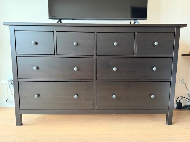 IKEA GULLABERG 8-Drawer Chest – Black – Great Condition