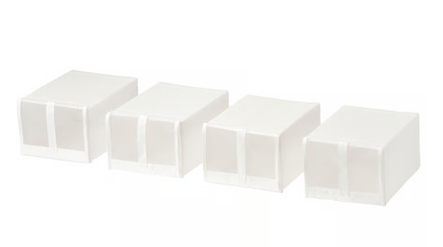 IKEA SKUBB Shoe Boxes – White – Brand New - photo 2