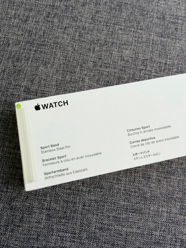 Apple Watch 44mm Linen Blue Sport Band – Brand New - photo 2