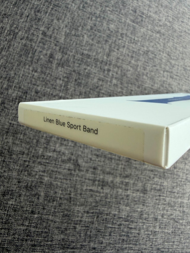 Apple Watch 44mm Linen Blue Sport Band – Brand New - photo 5