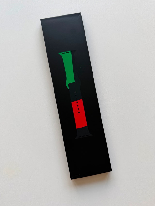 Apple Watch 40mm Black Unity Sport Band – Brand New