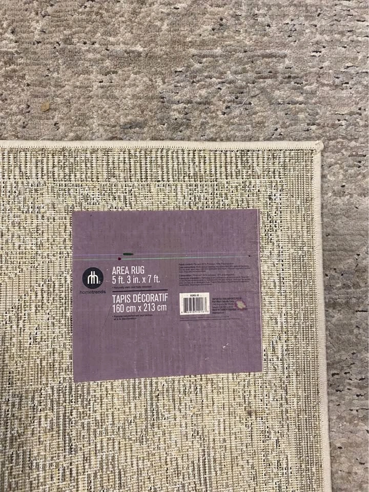 5x7 Area Rug -beige / greyish colour - photo 2