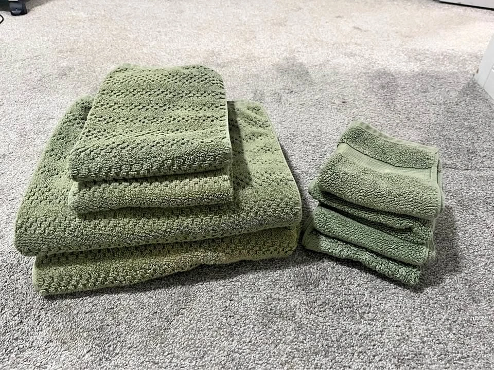 Sage Green Towel Set