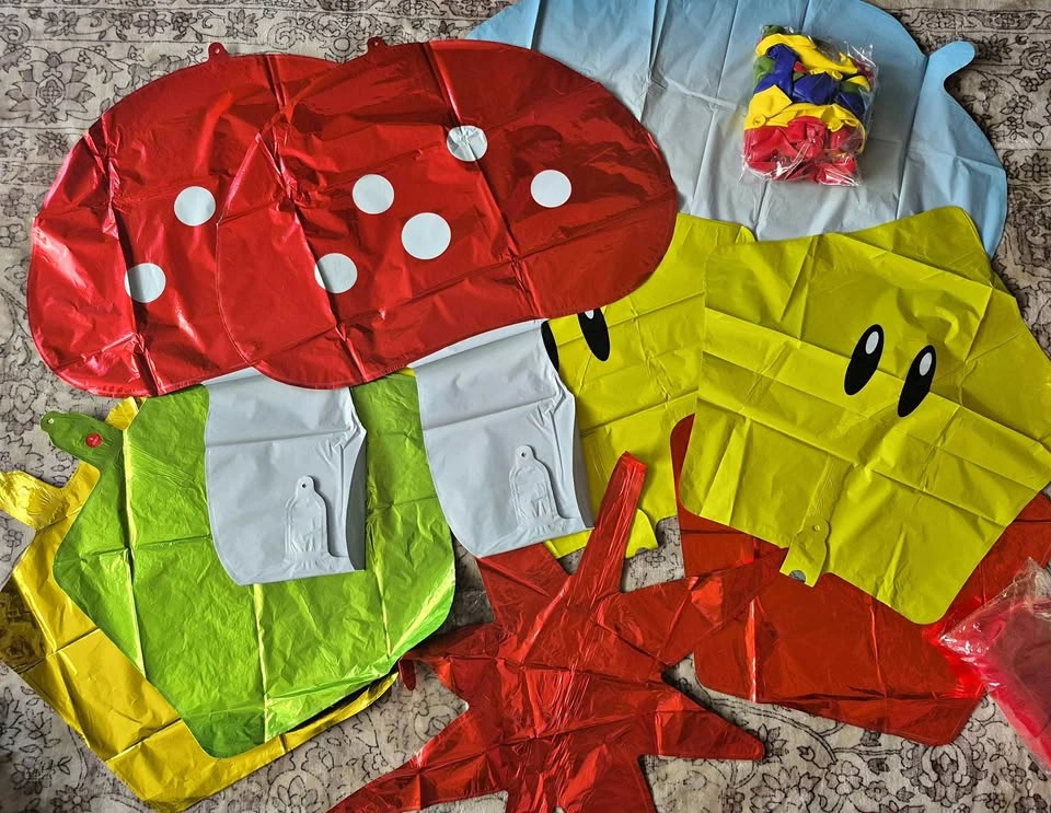 Super Mario Birthday Party Decoration Set