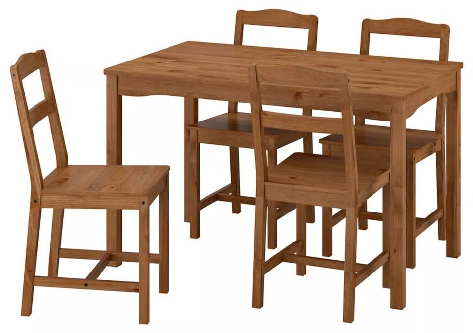 IKEA JOKKMOKK Table and 4 Chairs