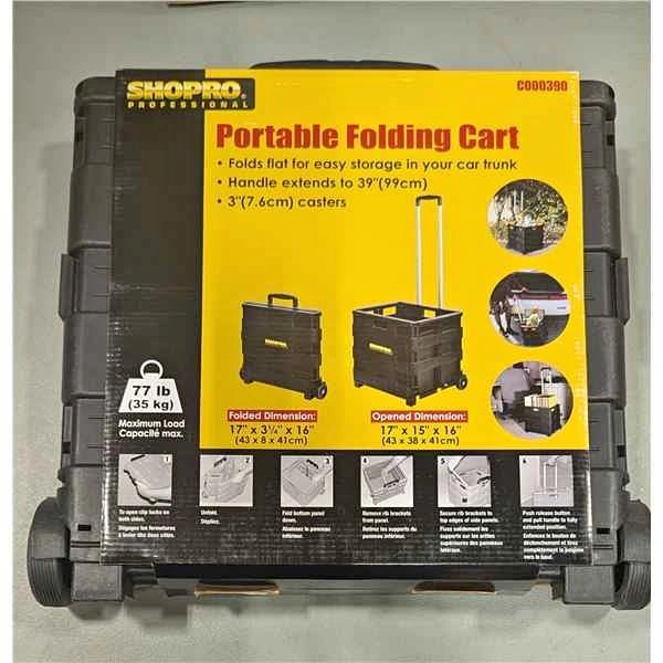 Portable Folding Shopping Cart