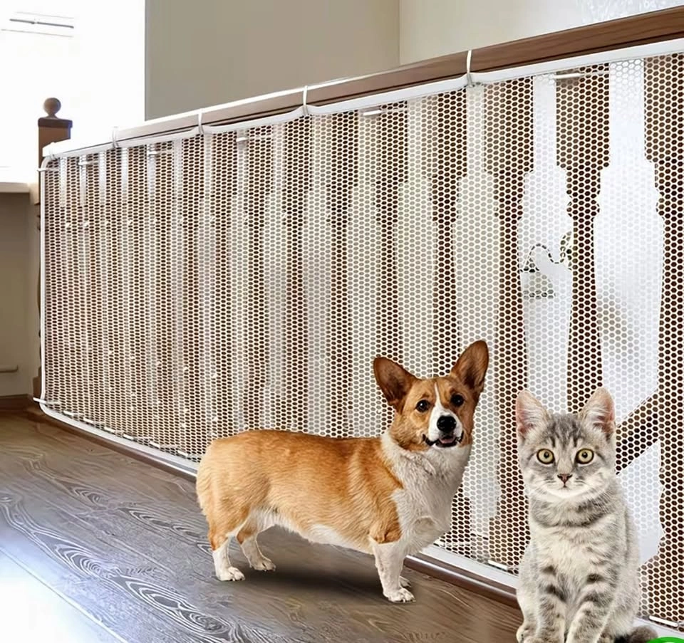 Brand New Black Nylon Mesh Netting for Pet Balcony Safety