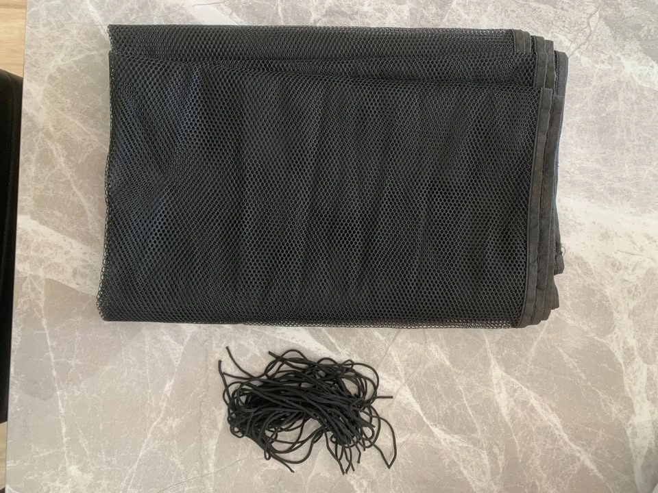Brand New Black Nylon Mesh Netting for Pet Balcony Safety - photo 2