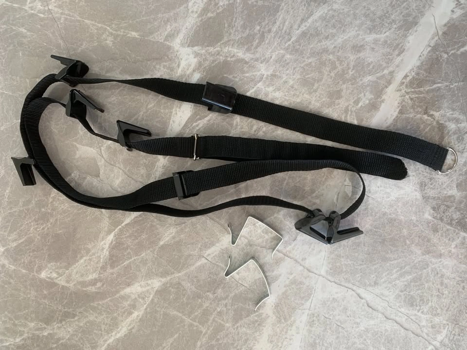 Brand New Black Baseball Cap Hat Bag Rack With Door Hooks - photo 5