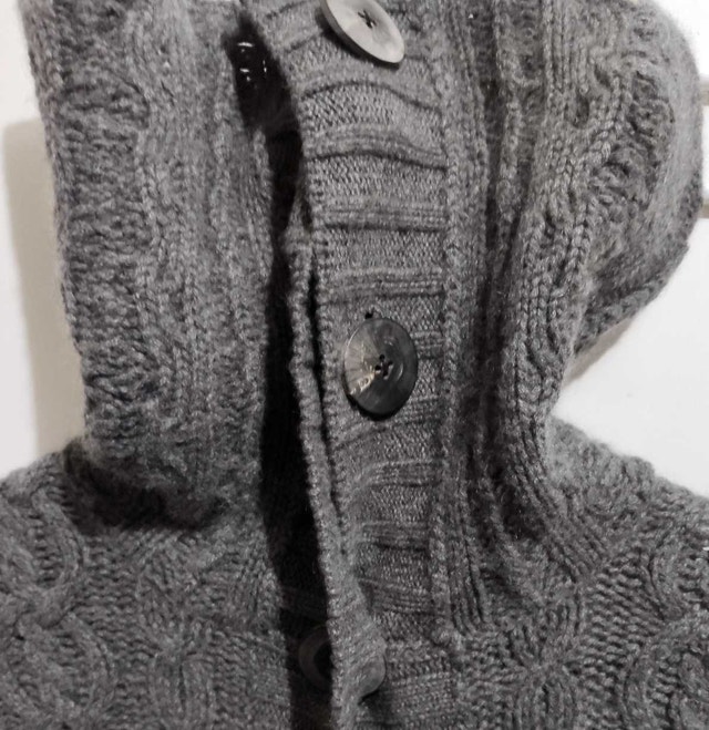 Kinross 100% Cashmere Long Cardigan L/XL Womens - photo 5
