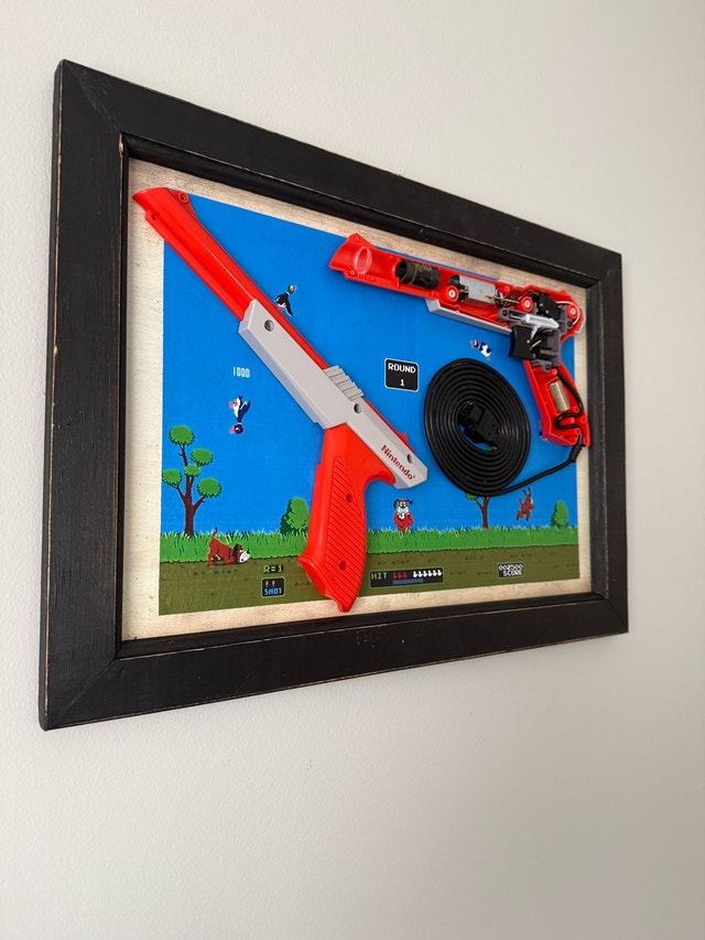 NES Zapper box art