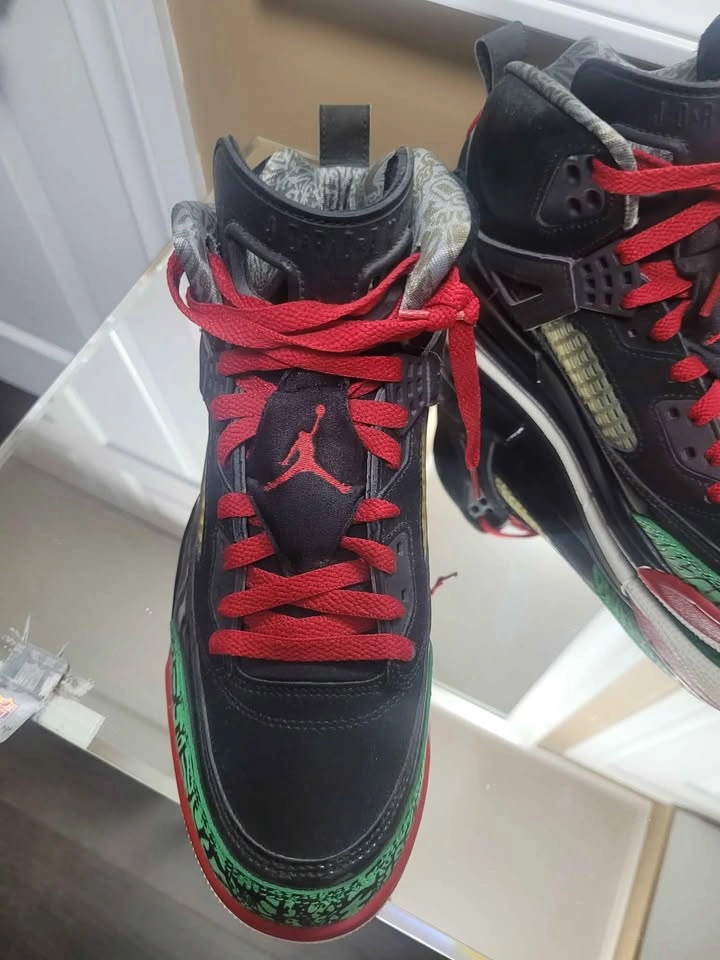 Nike Air Jordan Spizike OG Black Red Green Men's Size 9 - photo 2