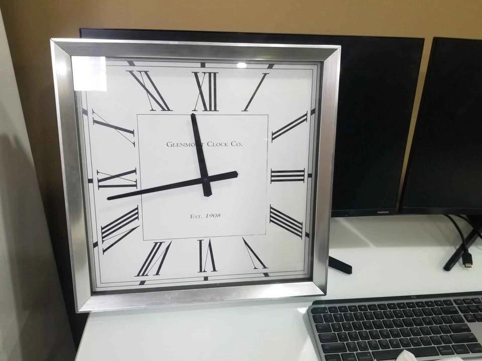 Large Wall Clock - 18x18 Glenmount Clock Co. - photo 2