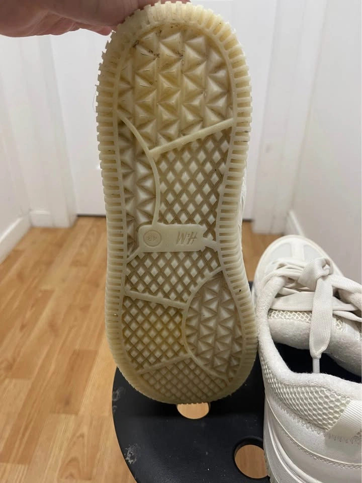 White Platform Sneakers 9.5 - photo 5