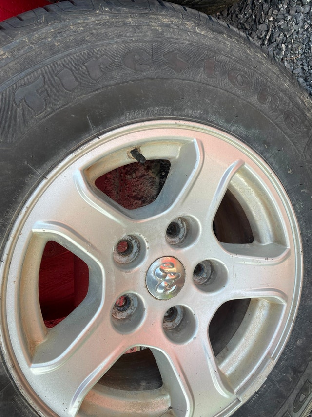 P245/75R16 All Season Tires on Dodge Alloy Rims - photo 5