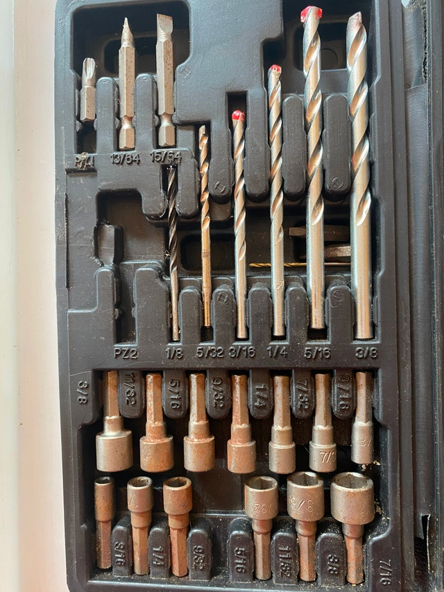 JOBMATE drill bit set in compact case - photo 3