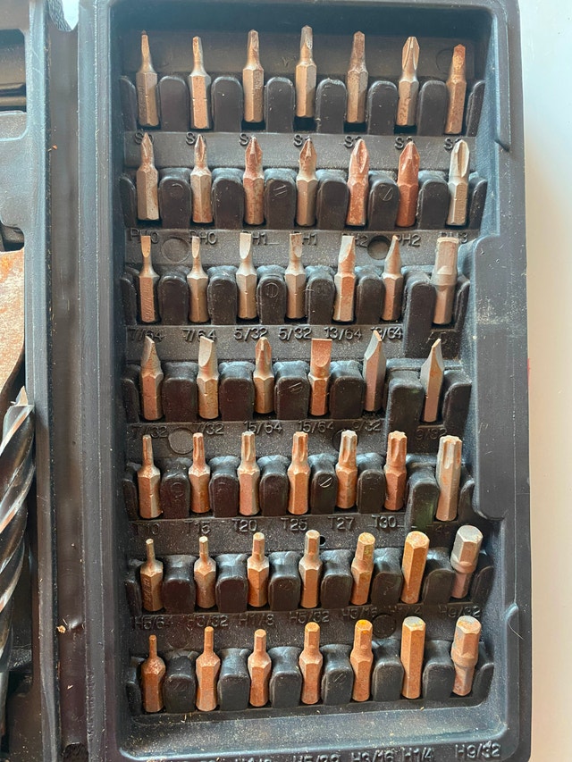 JOBMATE drill bit set in compact case - photo 5