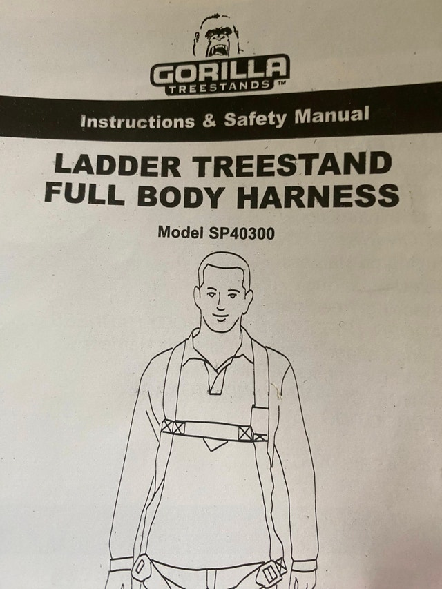 NEW-tree stand/fall arrest equipment lot-$100 takes all - photo 5