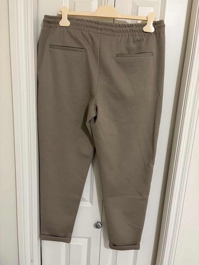 Zara Taupe Knit Sweatpants - photo 2