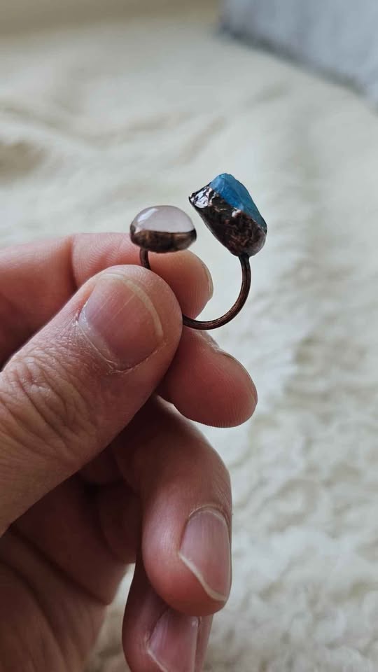 Asymmetrical Vintage Open Ring - photo 5