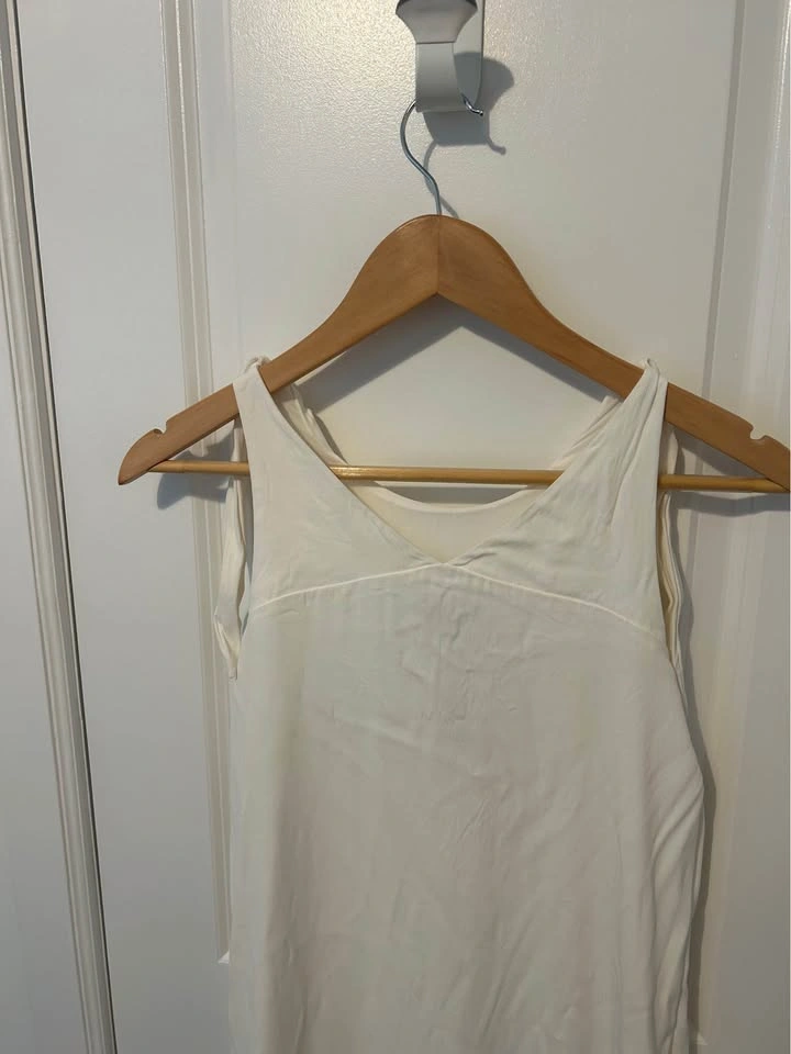 Massimo Dutti size 2 white dress - floor length - photo 2
