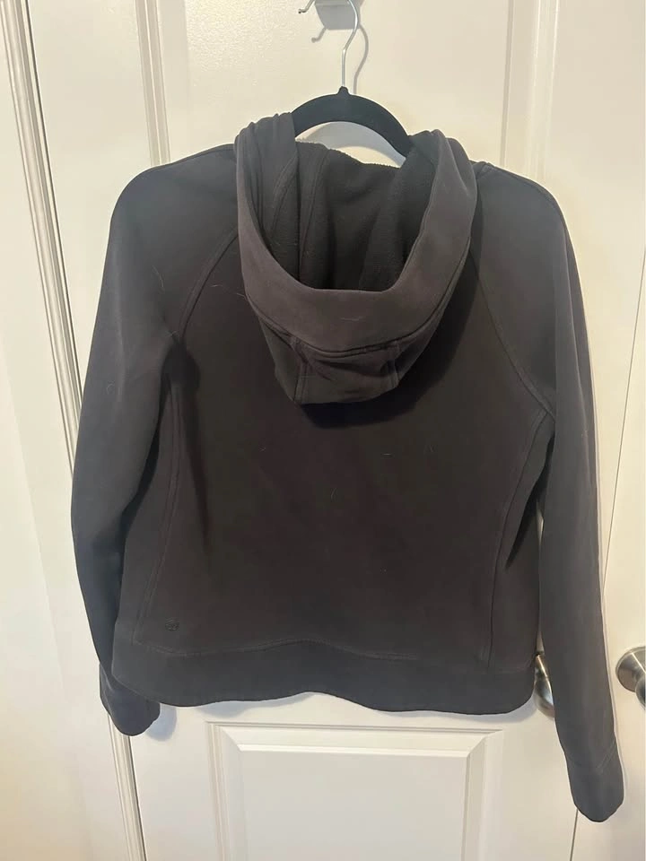 Lululemon size 6 black sweater zip up - photo 2