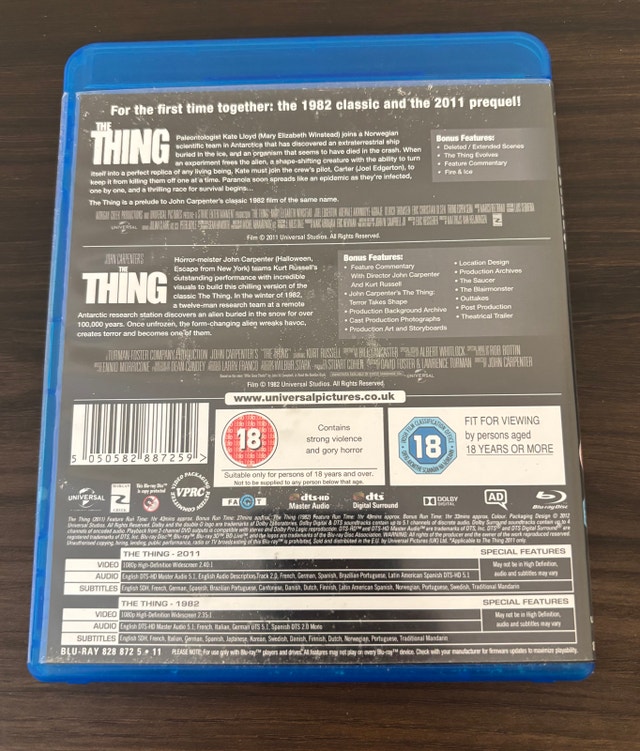The Thing 2 Movie Boxset - photo 2