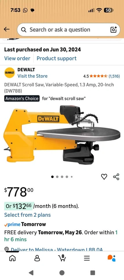 DeWalt scroll saw - photo 5