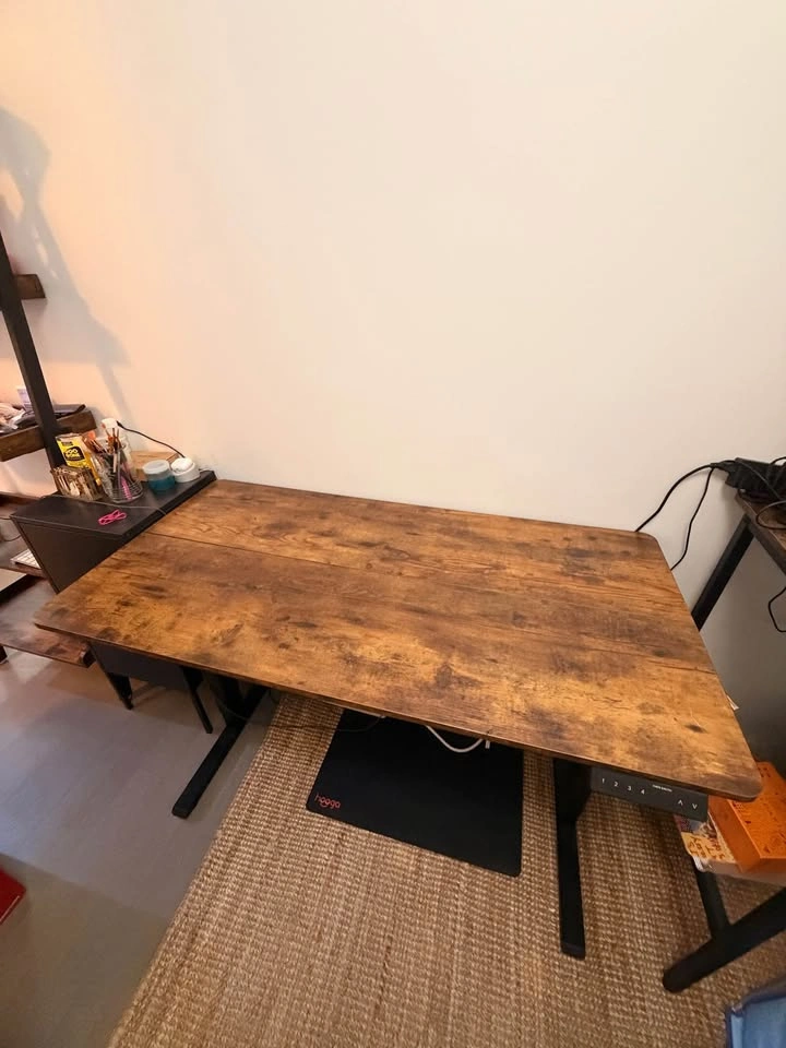 Electric Height Adjustable Standing Desk – Sit/Stand Desk 24”x55 - photo 3