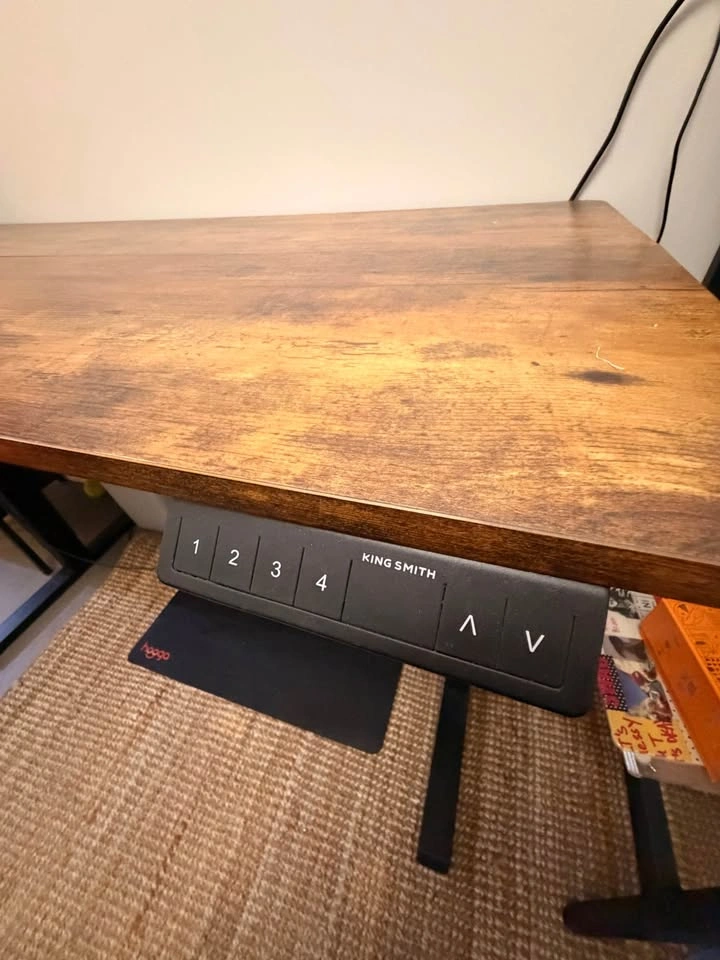 Electric Height Adjustable Standing Desk – Sit/Stand Desk 24”x55 - photo 4
