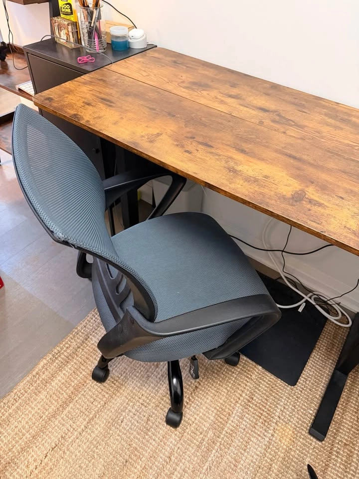 Electric Height Adjustable Standing Desk – Sit/Stand Desk 24”x55 - photo 5