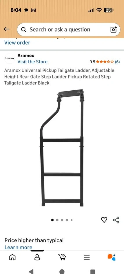 Truck tailgate ladder - photo 2