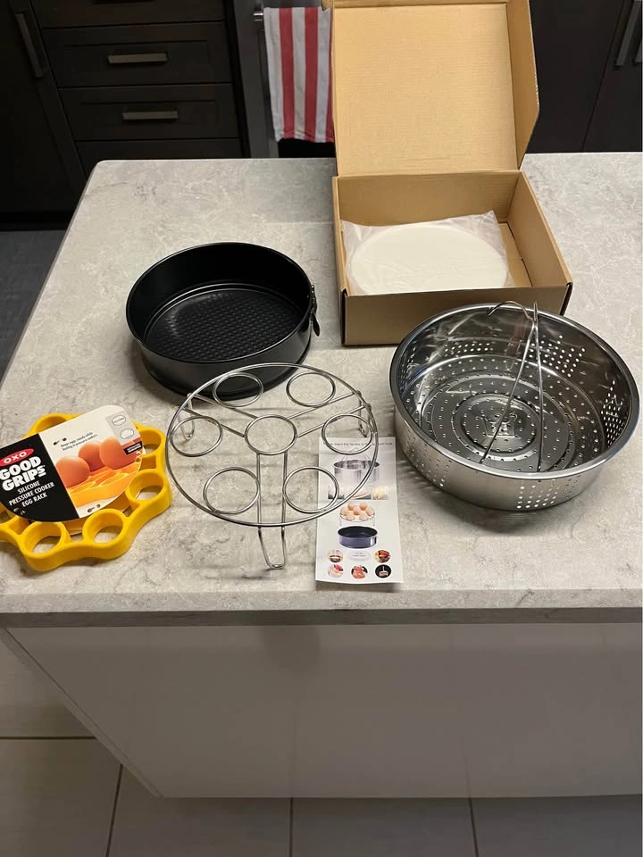 OXO Good Grips Silicone Egg Rack and Pressure Cooker Accessory S