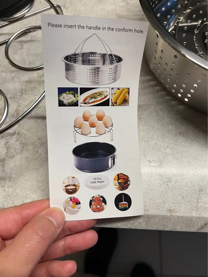 OXO Good Grips Silicone Egg Rack and Pressure Cooker Accessory S - photo 2