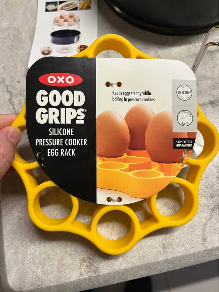 OXO Good Grips Silicone Egg Rack and Pressure Cooker Accessory S - photo 3