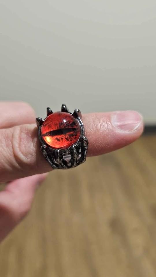 Men Eye Decor Ring - photo 4