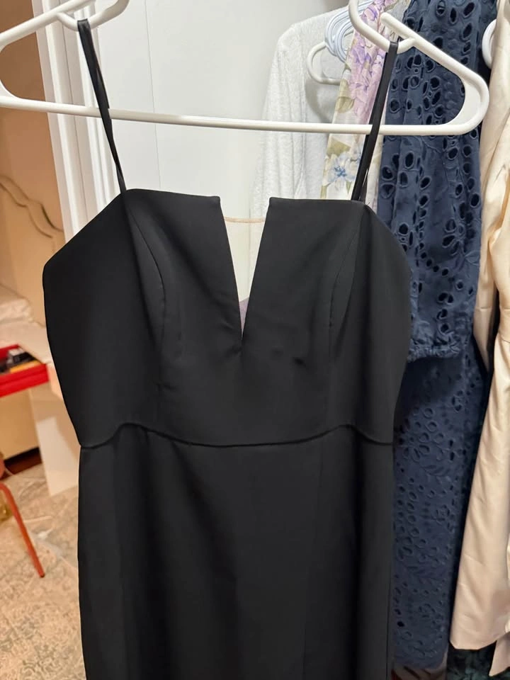 Likely Banks Strapless Mini Dress in Black, size 4 - photo 4