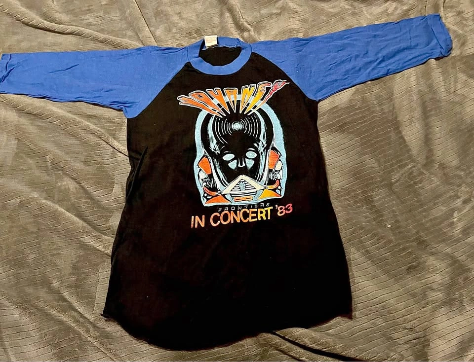 Journey’s “FRONTIERS” 1983 Raglan Baseball T-Shirt