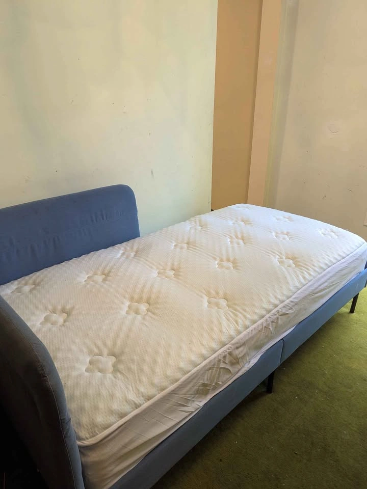 IKEA BLÅKULLEN Upholstered Twin Daybed with Mattress - photo 2