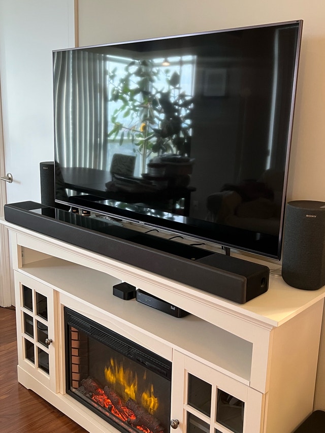 Premium Sony Home Theater Bundle + Fireplace Stand - photo 2